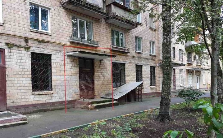 Торговая площадь 75 кв.м.